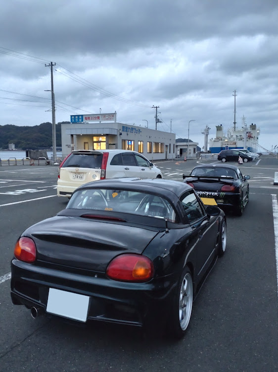 カプチーノの九州カプチーノオーナーズミーティング・という言い訳の・温泉忘年会ツワーin大分・還暦祝い  サプライズに関するカスタム事例の投稿画像3枚目