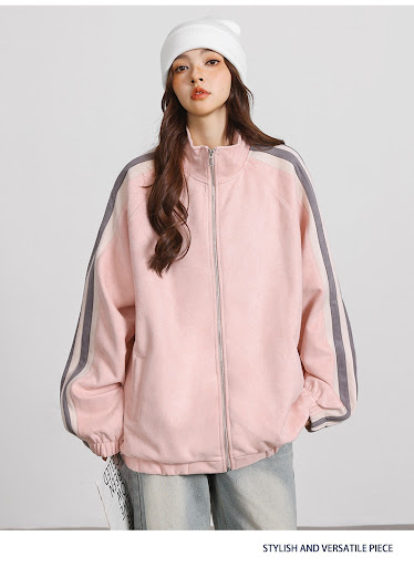 Title 9, Striped Zipper Cardigan Sweater High Street sty...