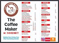 The Coffee Maker menu 4