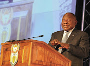 President Cyril Ramaphosa. 