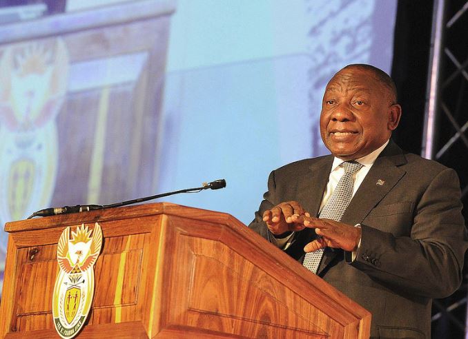 President Cyril Ramaphosa.