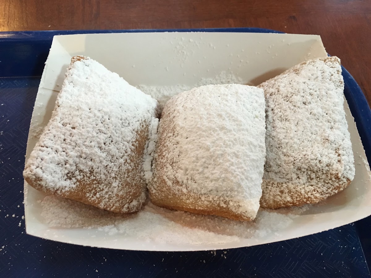 GF Beignets.  These were wonderful! 2/2016