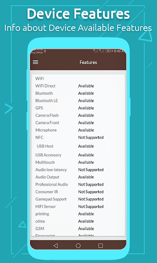 Device Info View Full Device Information, CPU