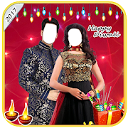 Diwali Couple Photo Suit Free  Icon