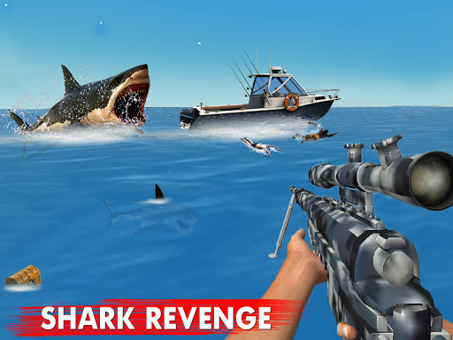 Raft survival  Original Shark fishing Games