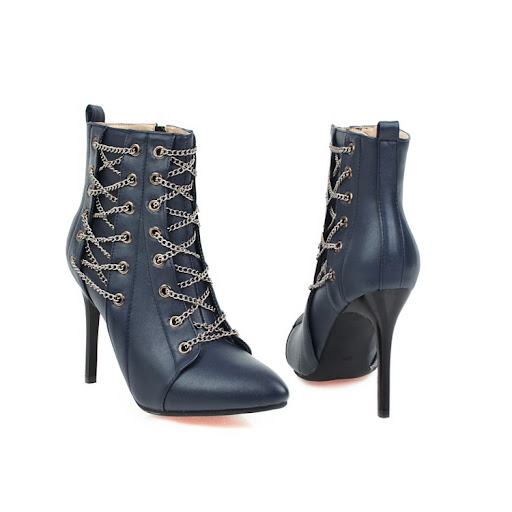 Title 5, Pointed stiletto boots for a bold statement. El...