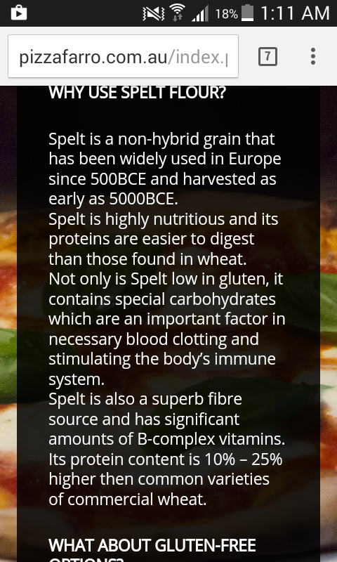 spelt contains gluten