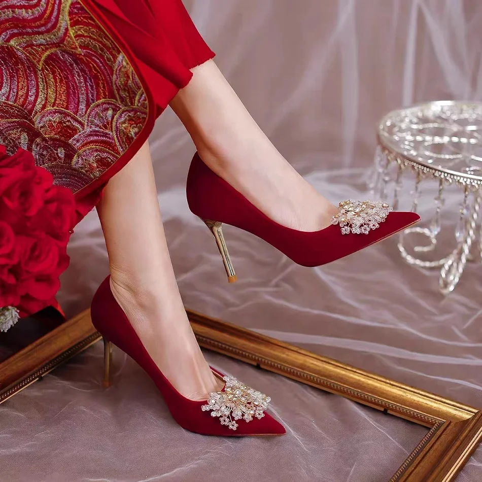 Toasting Clothes Not Tired Stiletto Heels offer all-day style and comfort. Experience elegance without sacrificing your 