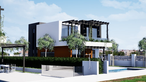 Modern house with pool and garden - Luxury property for sale in Chania, 8 rooms, 8 bedrooms