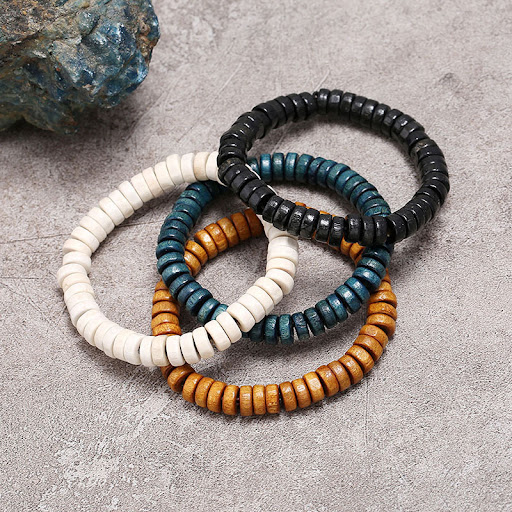 Title 5, Wooden bead bracelet
