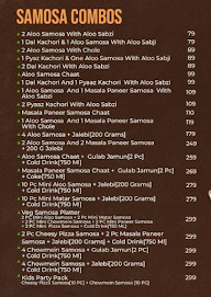 Samosa Kingdom menu 6