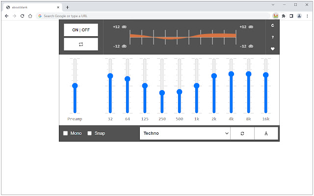 gevinst Land med statsborgerskab Indflydelse Audio Equalizer - Chrome Web Store