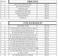 Amul Ice Cream Parlor menu 3