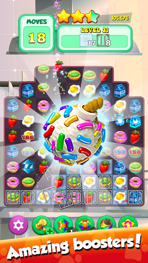 Screenshot Greedy Cat Match 3