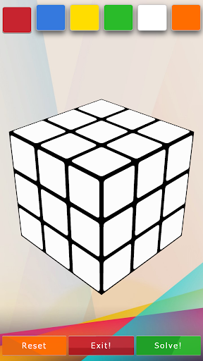 Screenshot 3D-Cube Solver