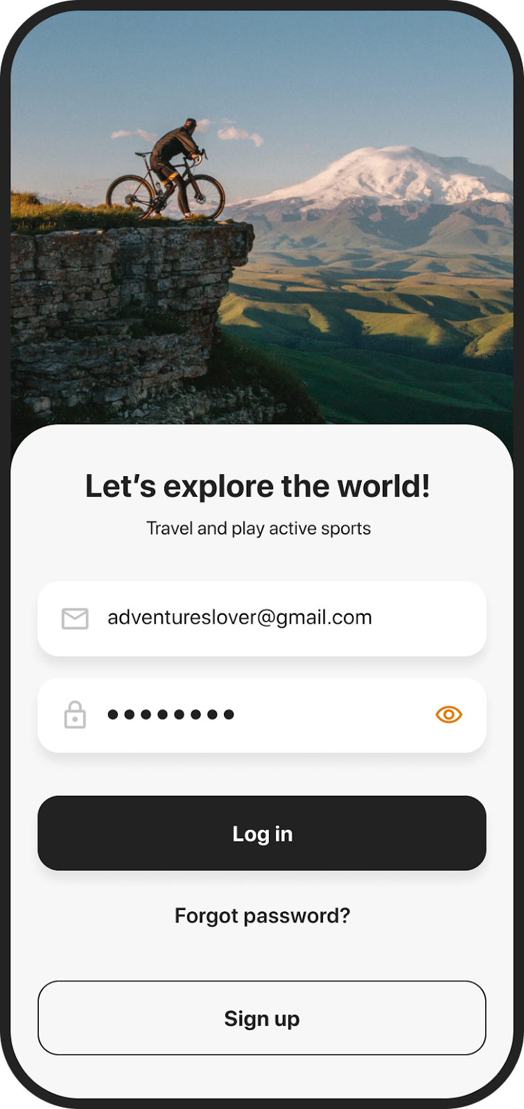 travel app example