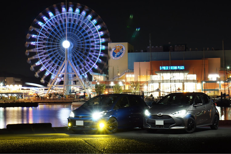 ヴィッツの夜景撮影・ヴィッツGR・ヤリスに関するカスタム事例の投稿画像1枚目