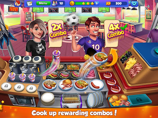 Chef Craze : Restaurant Cooking Game APK MOD screenshots 4