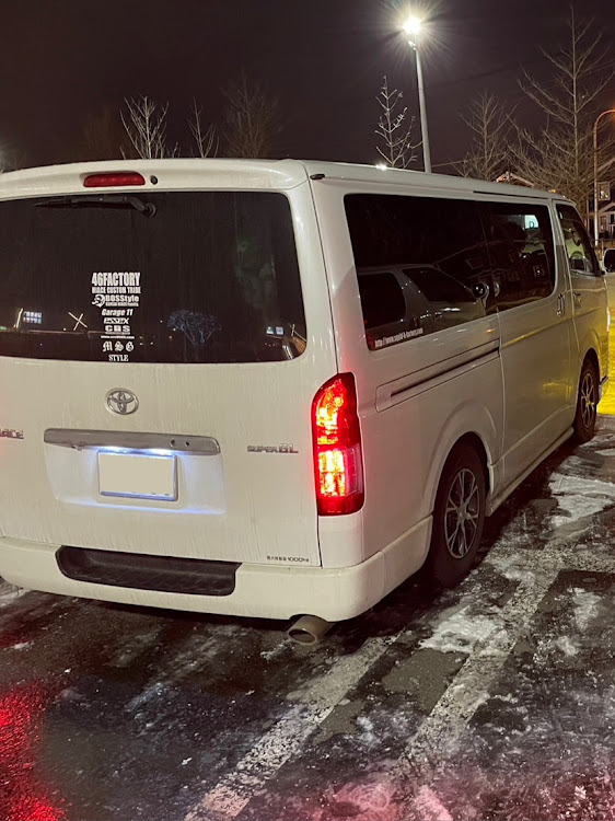 ハイエースバンのハイエース200系・ハイエースカスタム・ハイエース4WD・ハイエース4型に関するカスタム事例の投稿画像1枚目