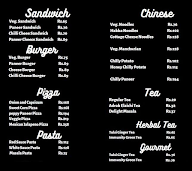 Greenarium Cafe menu 1