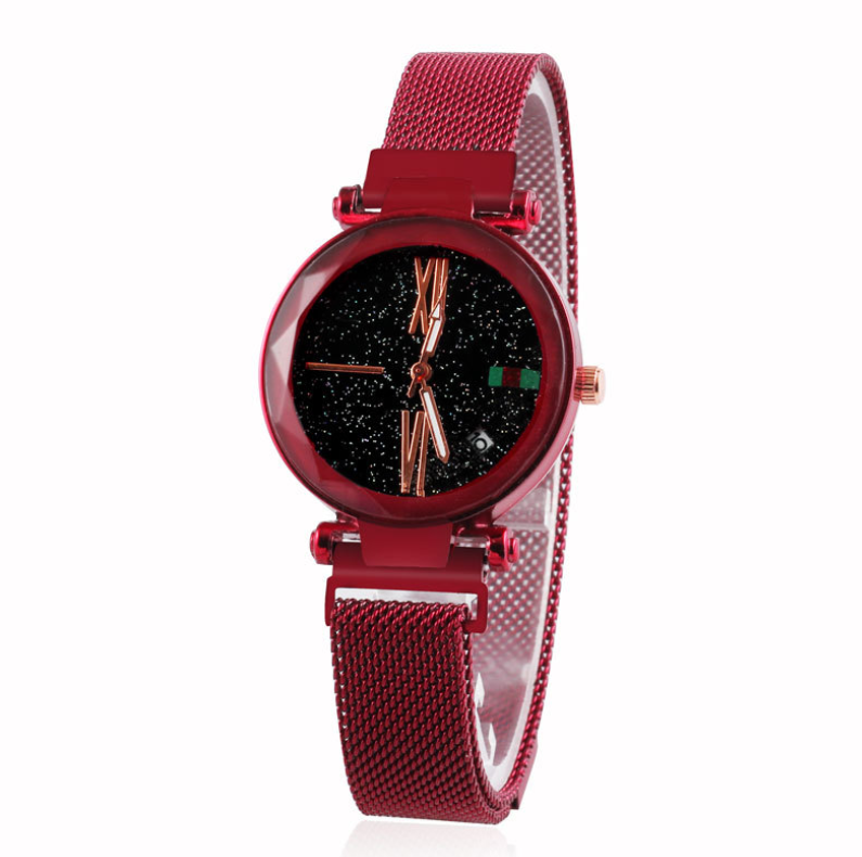cross-border explosion models Milan magnets starry sky calendar magnet watch fashion Europe and the United States with a