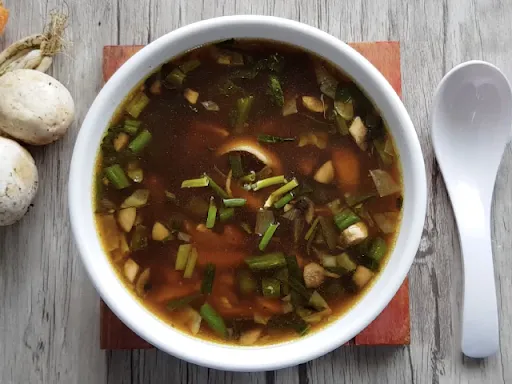 Veg Manchurian Soup