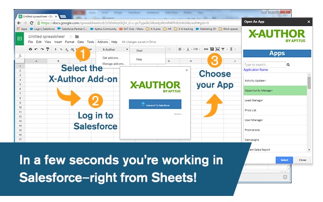 X Author For Sheets Google Sheets Add On - 
