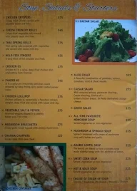 Cafe Pacific menu 1