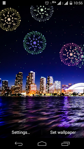 Fireworks Live Wallpaper