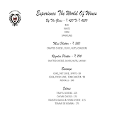 Experience The World Of Wines menu 1