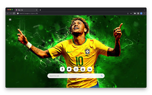 Neymar Wallpaper HD New Tab