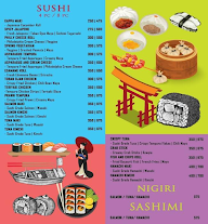 Kinki Delivery - The Sushi and Asian Kitchen menu 1