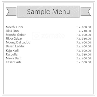 Sambhar Fini Wala menu 2