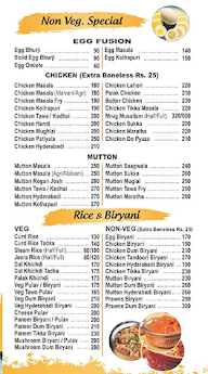 Sai Shrisha Family Restaurant menu 5