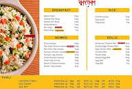 Rhythm Foods menu 1