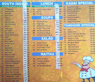 Sri Udupi Grand Veg menu 1