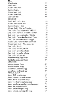 24*7 Cafe menu 1