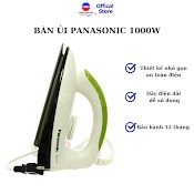 Bàn Ủi Panasonic Ni - 317Txra Công Suất 1000W, Đế Chống Dính - Hàng Chính Hãng