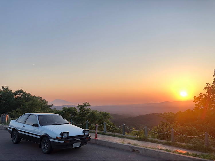 スプリンタートレノの青森最高！！・八甲田山！！・黄昏時！！・リトラは最高で最強です！！・８６は今日も元気に走ります！！に関するカスタム事例の投稿画像4枚目