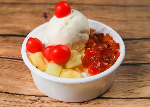 Fruit Salad With Cream