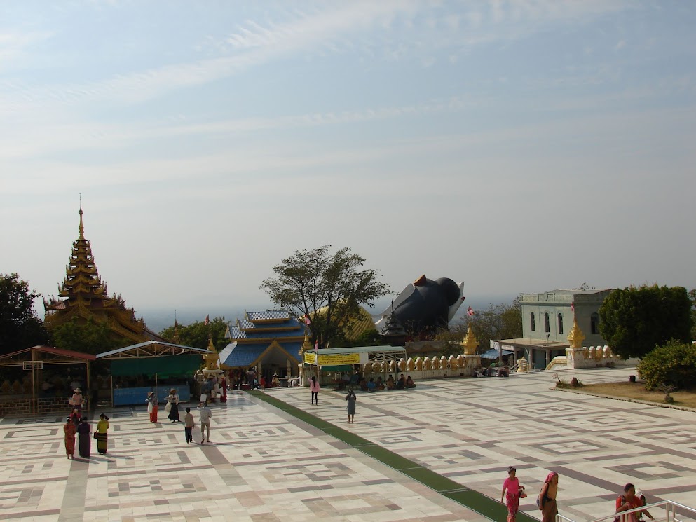 site des 3 bouddhas - monywa