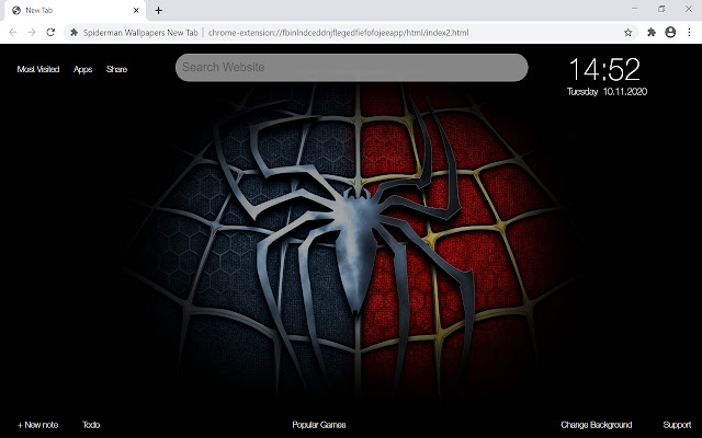 Spiderman Wallpapers New Tab