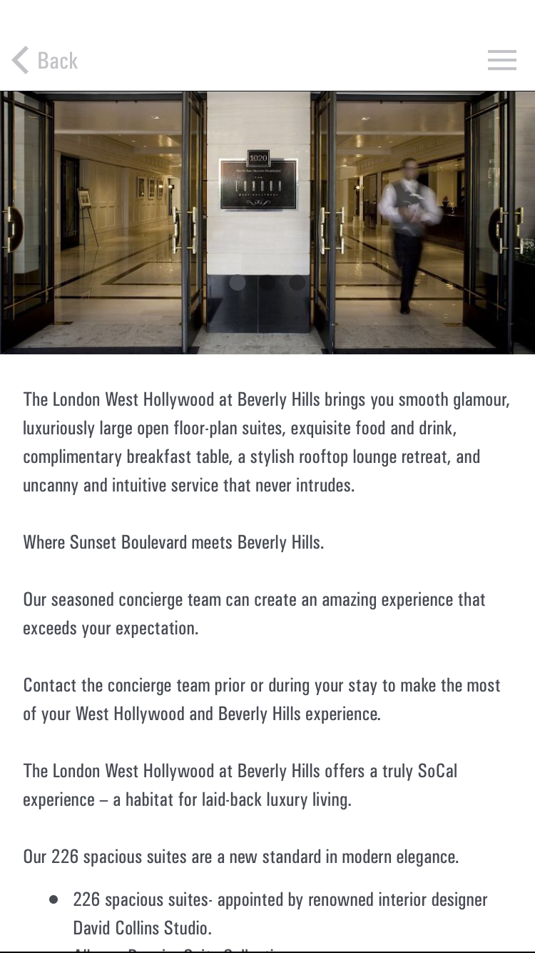 London West Hollywood at BH Screen 2