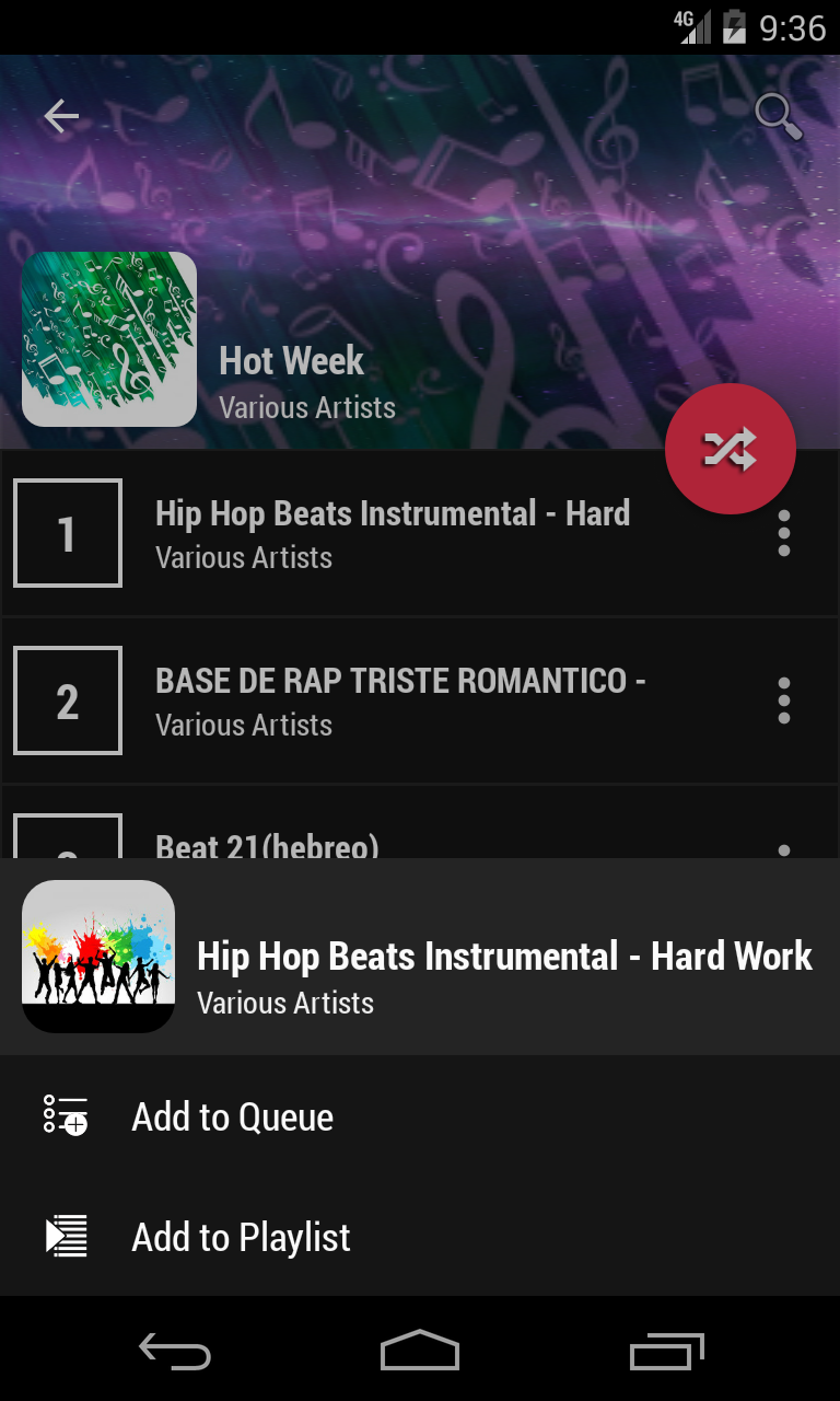 Tubdy-Mp3 Hits Songs Screen 3