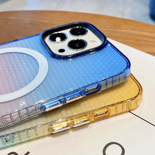 Title 4, Magnetic Phone Case with Honeycomb Pattern, Dro...