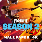 Cover Image of Baixar Wallpapers for Fortnite skins, fight pass season 9 1 APK