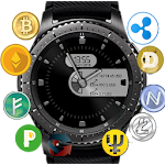 Cover Image of ดาวน์โหลด Crypto Currency Clock for Gear S2/S3 1.7 APK