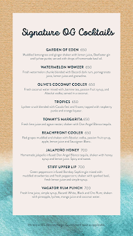 The Forest Kitchen Goa menu 4