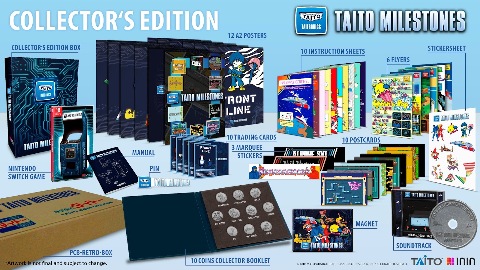 Collector's edition contents