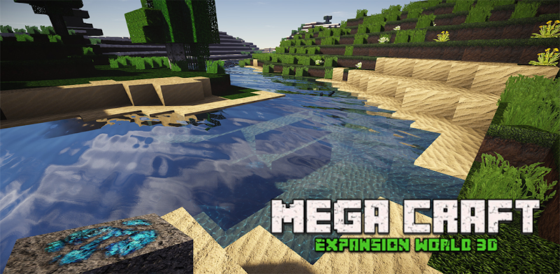 Mega Craft. Squid World 3D.